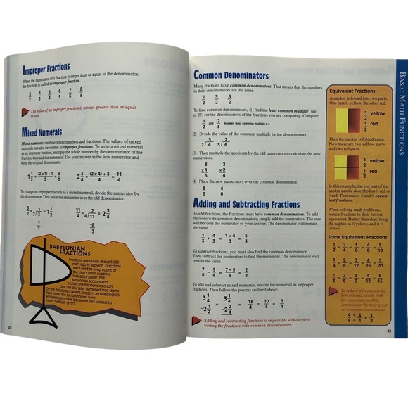 Everything You Need to Know About Math Homework Reference Book - Picture 9 of 9